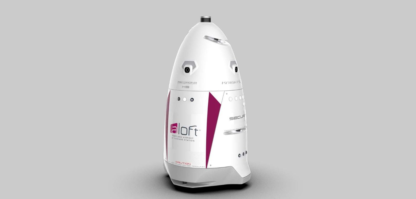 Knightscope security robot deployed at Portland Hotel Robotics and