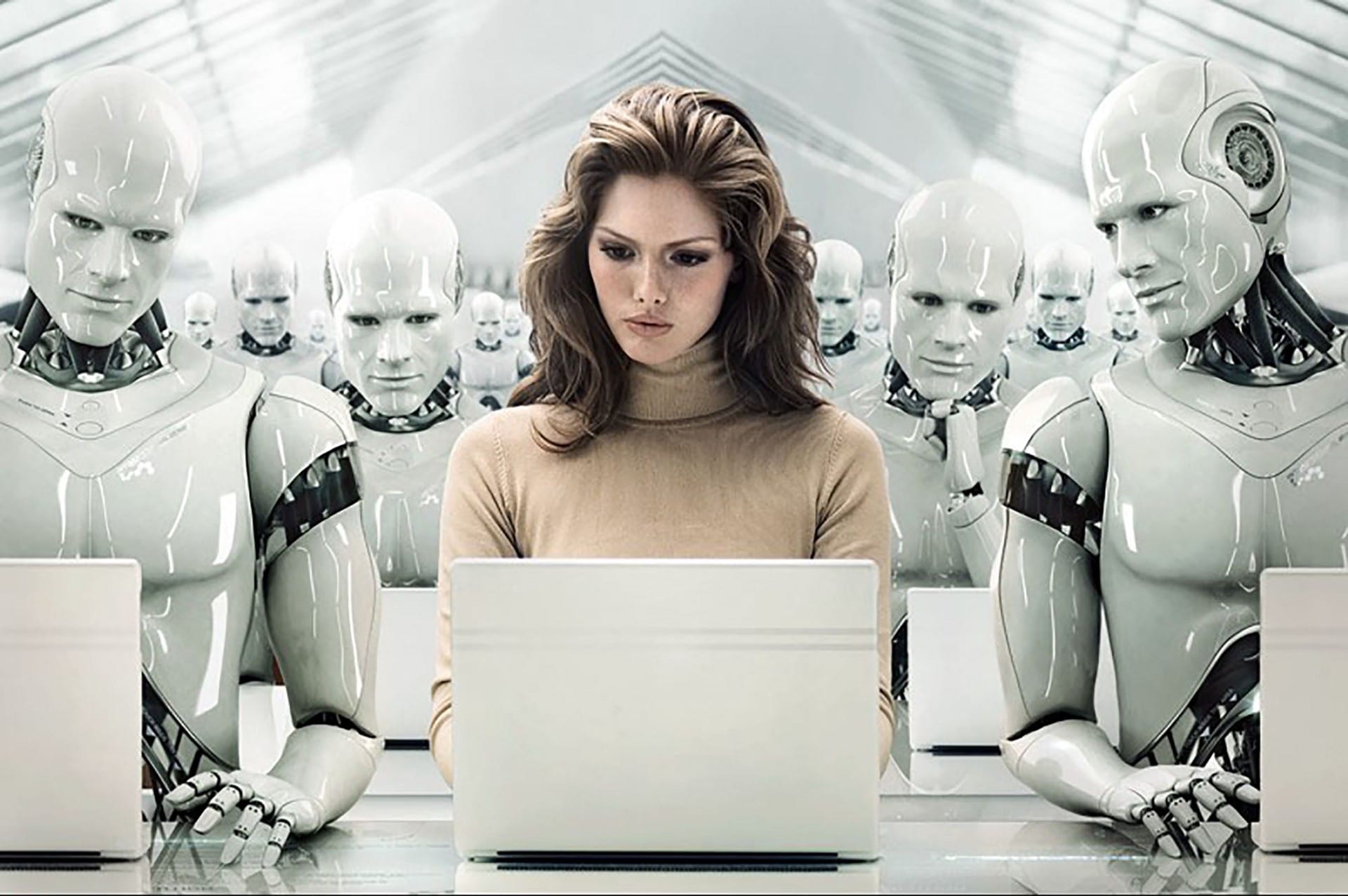 Research suggests robots appear more persuasive when posing as human