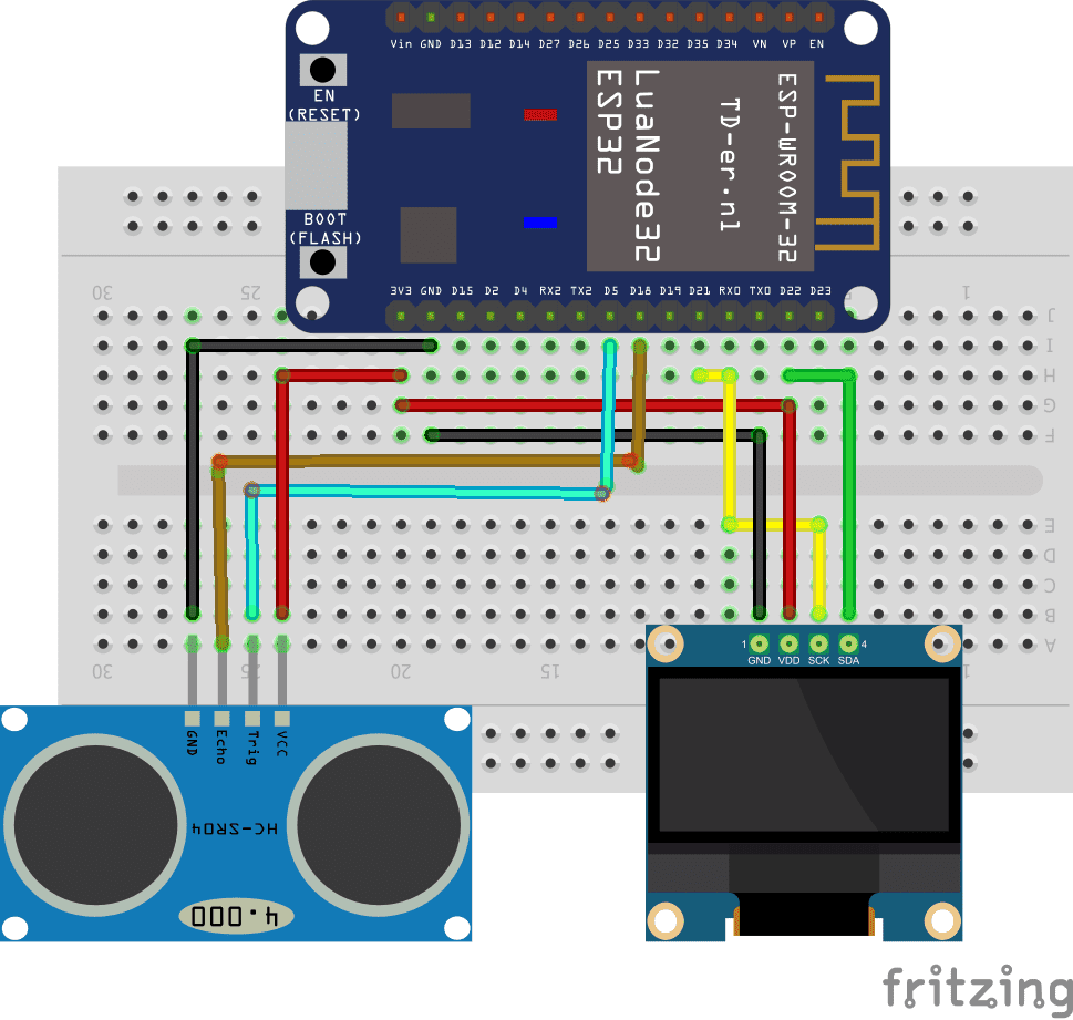 ESP32 With HCSR04 Ultrasonic Sensor With Arduino IDE, 49 OFF