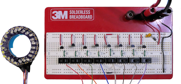 Photographic Lighting for Macro Images Robot Room
