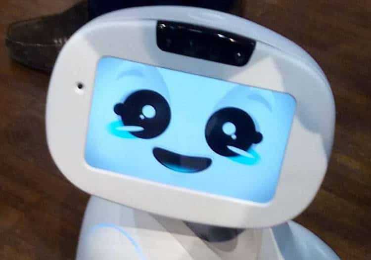 Français, pas cher Buddy le robot de compagnie craquant