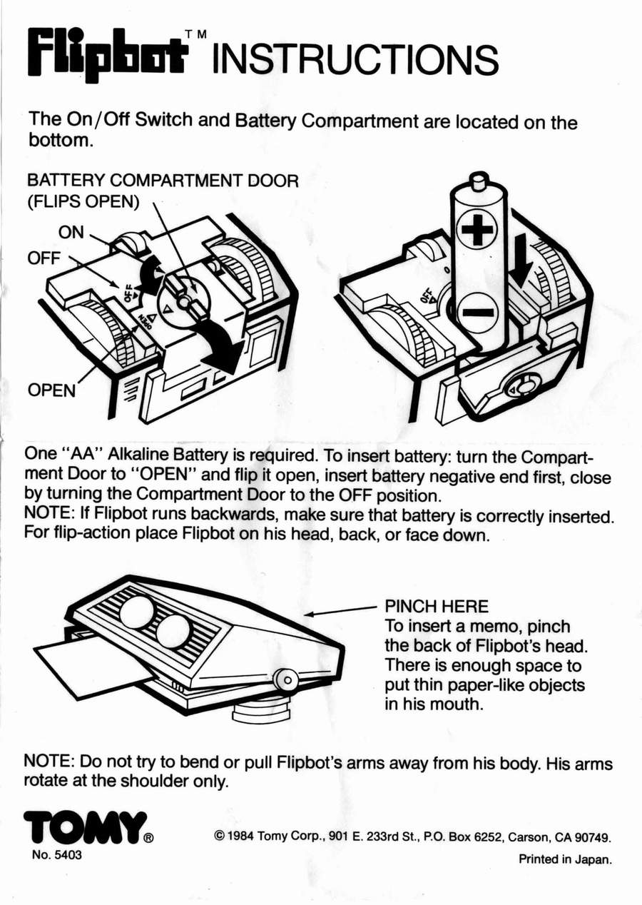 Robot Division Robot Manuals