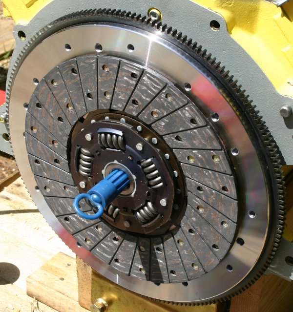 Flywheel for 12" Centerforce clutch (DF200015). The