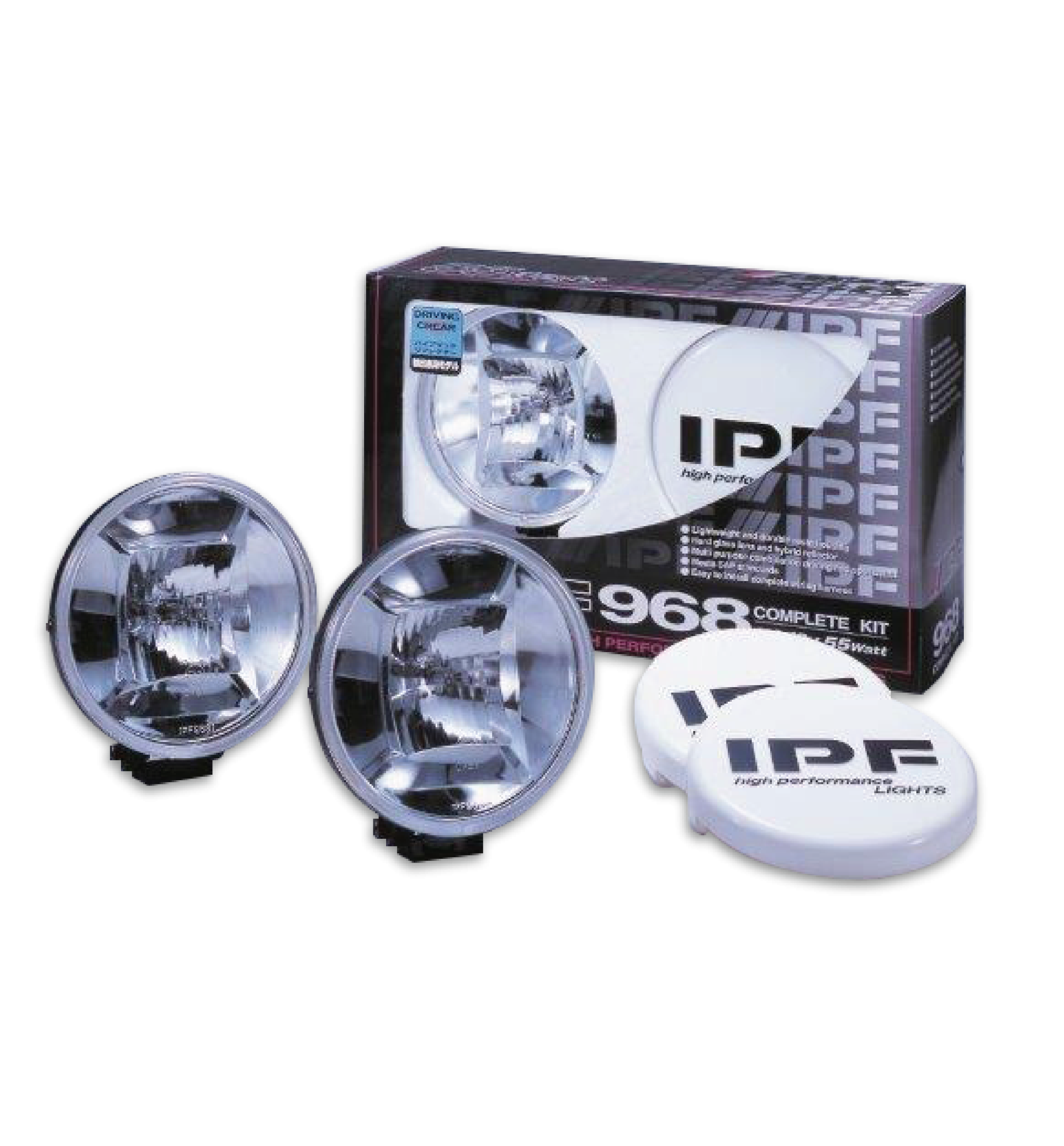 IPF Spot Light Round H3 55W 166x177x75 Suspension Systems & 4x4