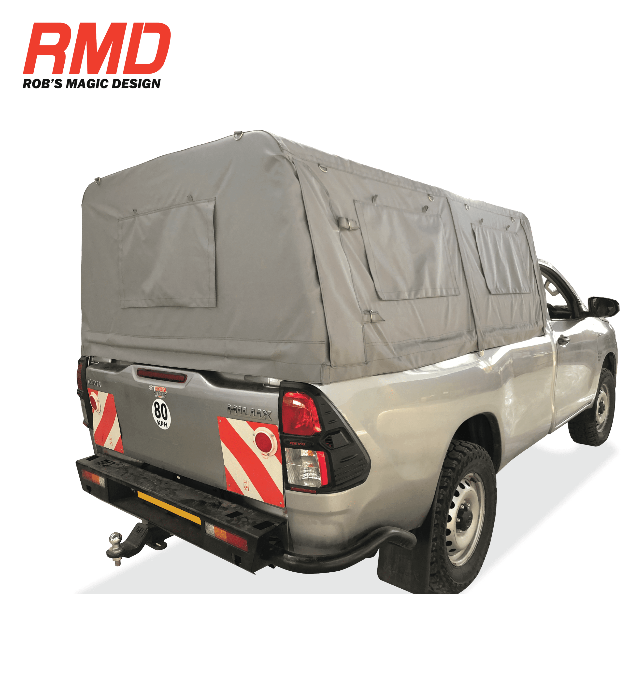 Toyota Hilux (+2015) Canvas Rip Stop Cover with Front, Side and Rear