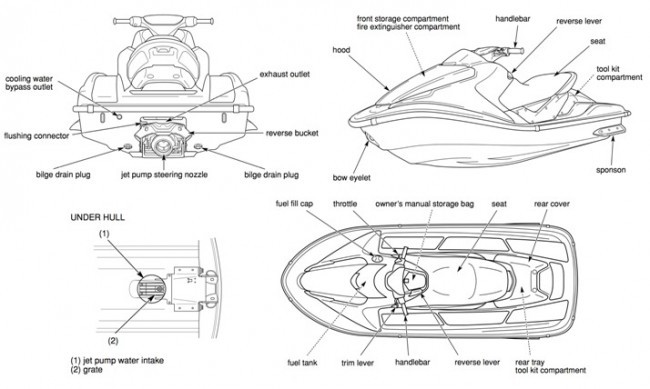 Personal Watercraft Anatomy