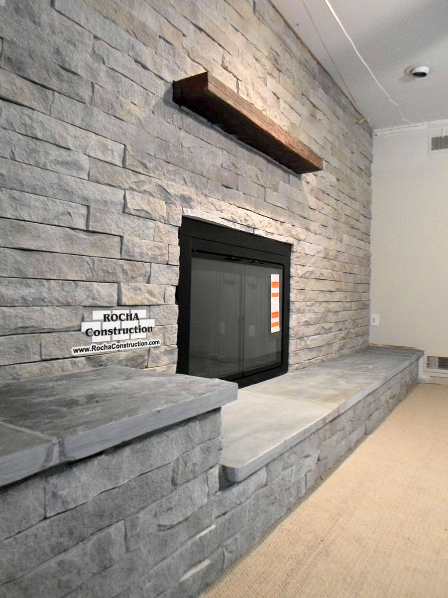 Fireplace Rocha Construction Gaithersburg, MD