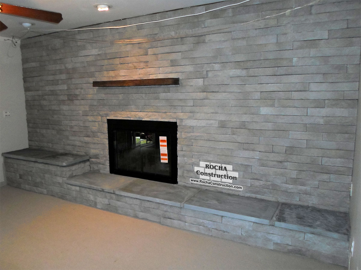 Fireplace Rocha Construction Gaithersburg, MD