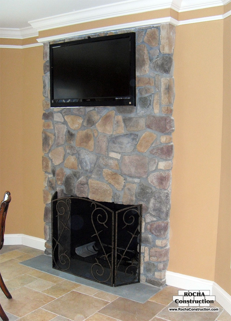 Fireplace Rocha Construction Gaithersburg, MD