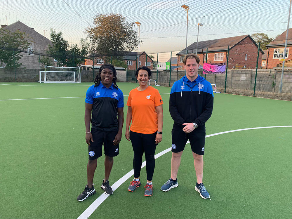 Fit Dale meet Odoh and Kelly! Rochdale AFC Community Trust
