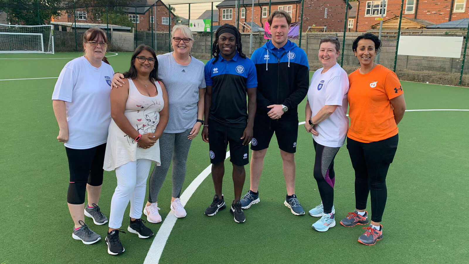 Fit Dale meet Odoh and Kelly! Rochdale AFC Community Trust