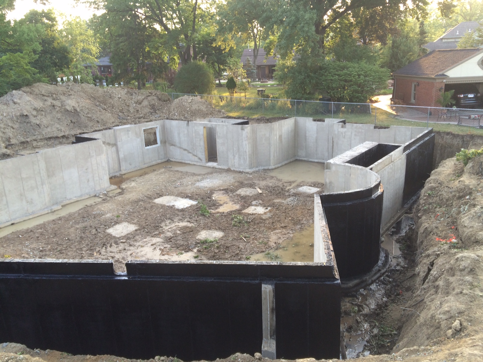 waterproofing Rock Foundations