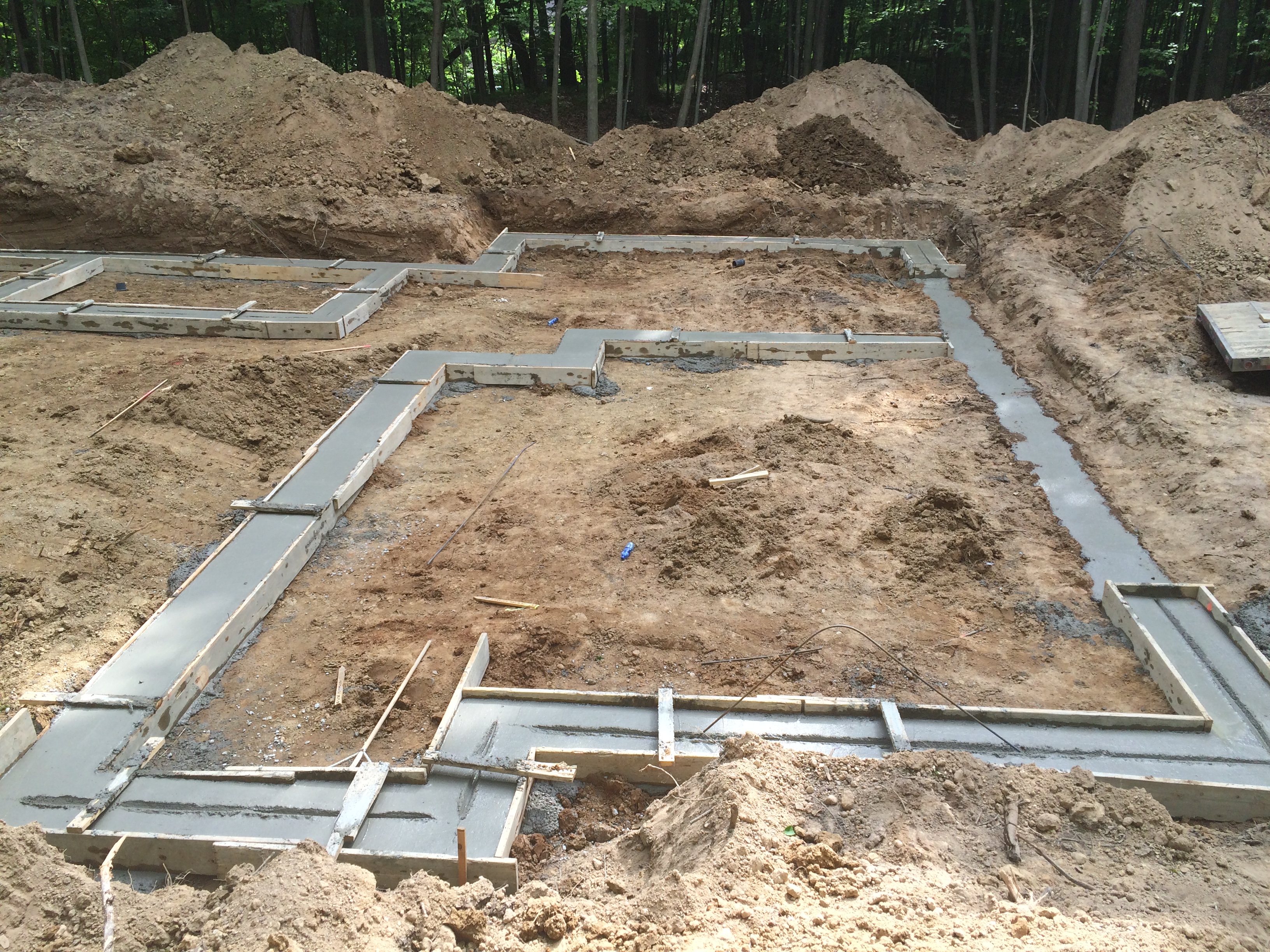 Concrete Foundation Footings Fenton, MI Rock Foundations, LLC