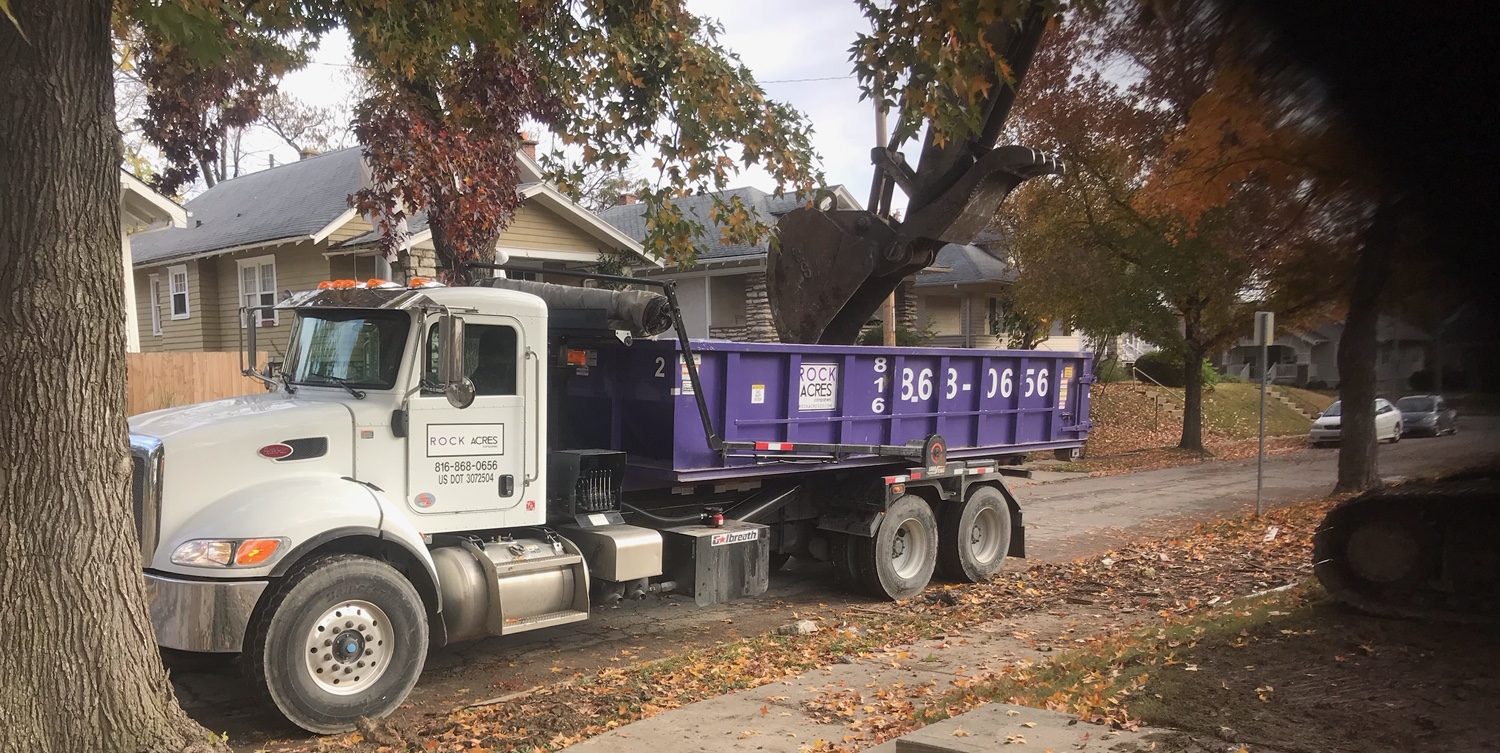 Rock Acres Dumpster Rental Company in Kansas City