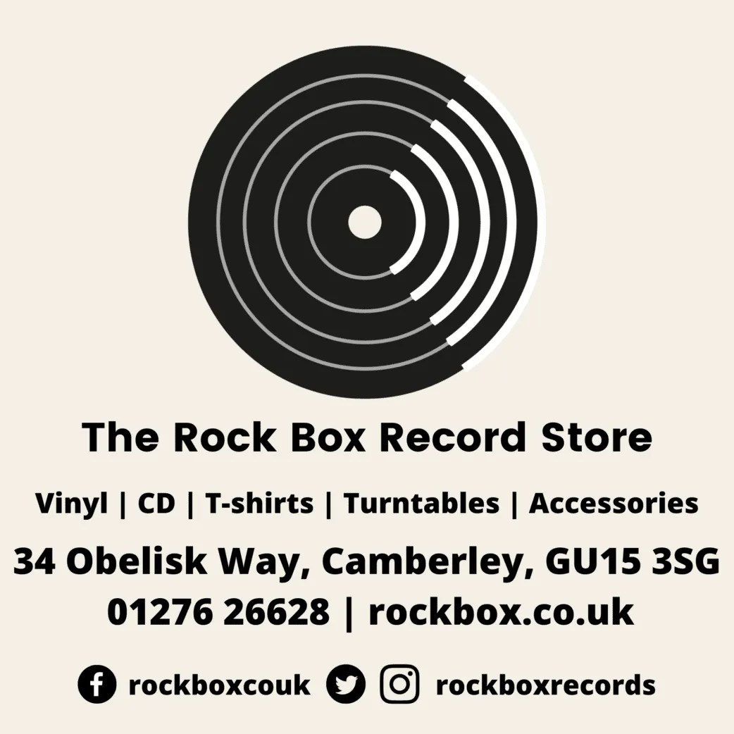 Carrier Bag Charge Shop The Rock Box Record Store Camberley's Record Shop