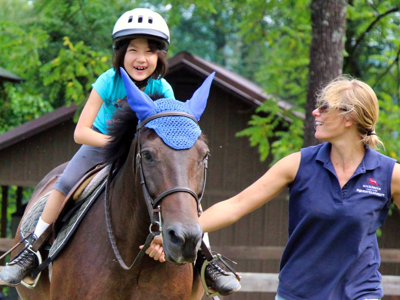 Horseback Riding Activity Girls Summer Horse Camps Rockbrook Camp