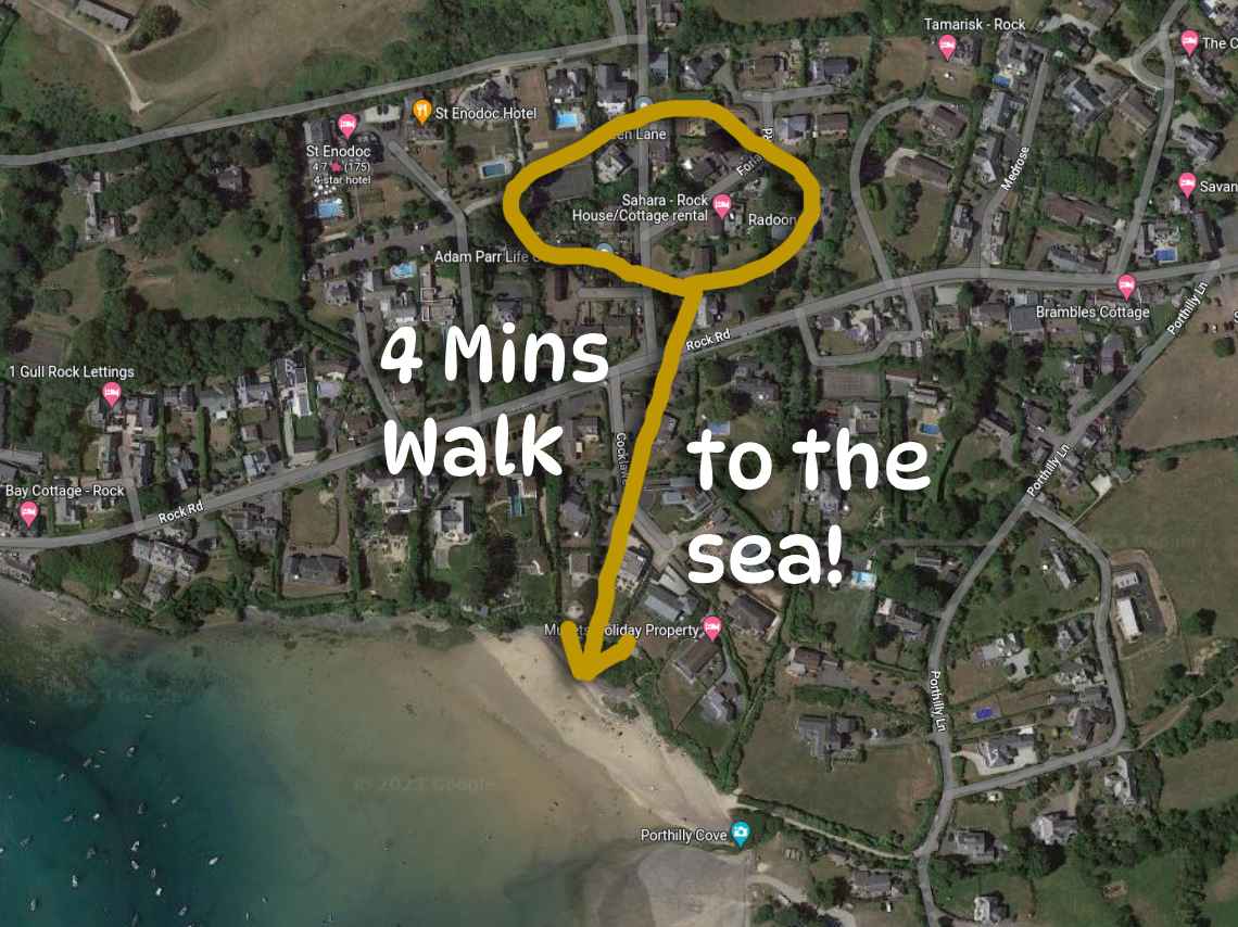 4 Bedroom Holiday House in Rock, Cornwall