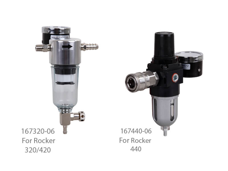 Moisture Trap / Pressure Regulator for Rocker 320/420/440