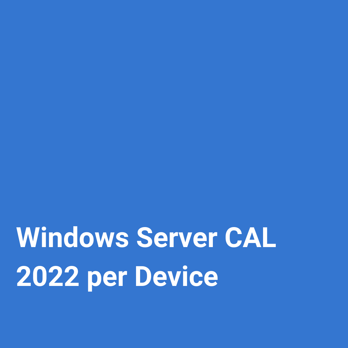 Windows Server CAL 2022 per Device Rocket Crocodile Consulting