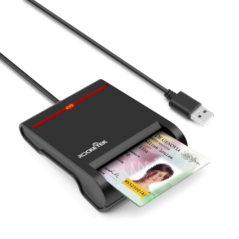 Rocketek CAC Smart Card Reader RTSCR1A rocketeck