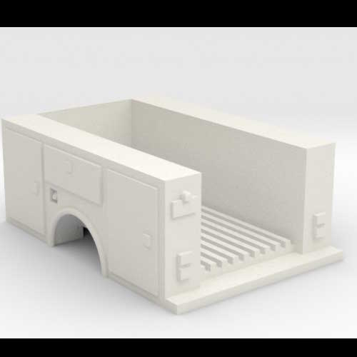 Pickup Truck Bin Box Utility Bed Custom Model Creations