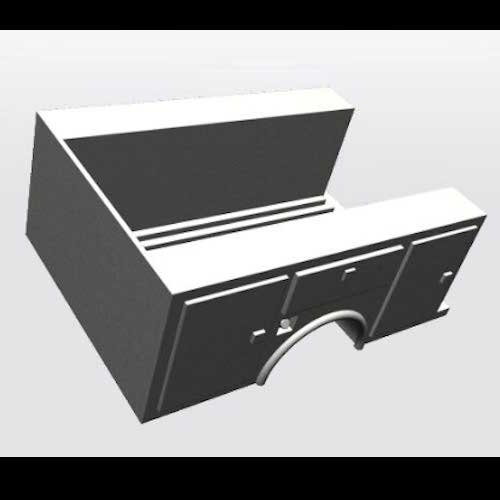 Pickup Truck Bin Box Utility Bed Custom Model Creations