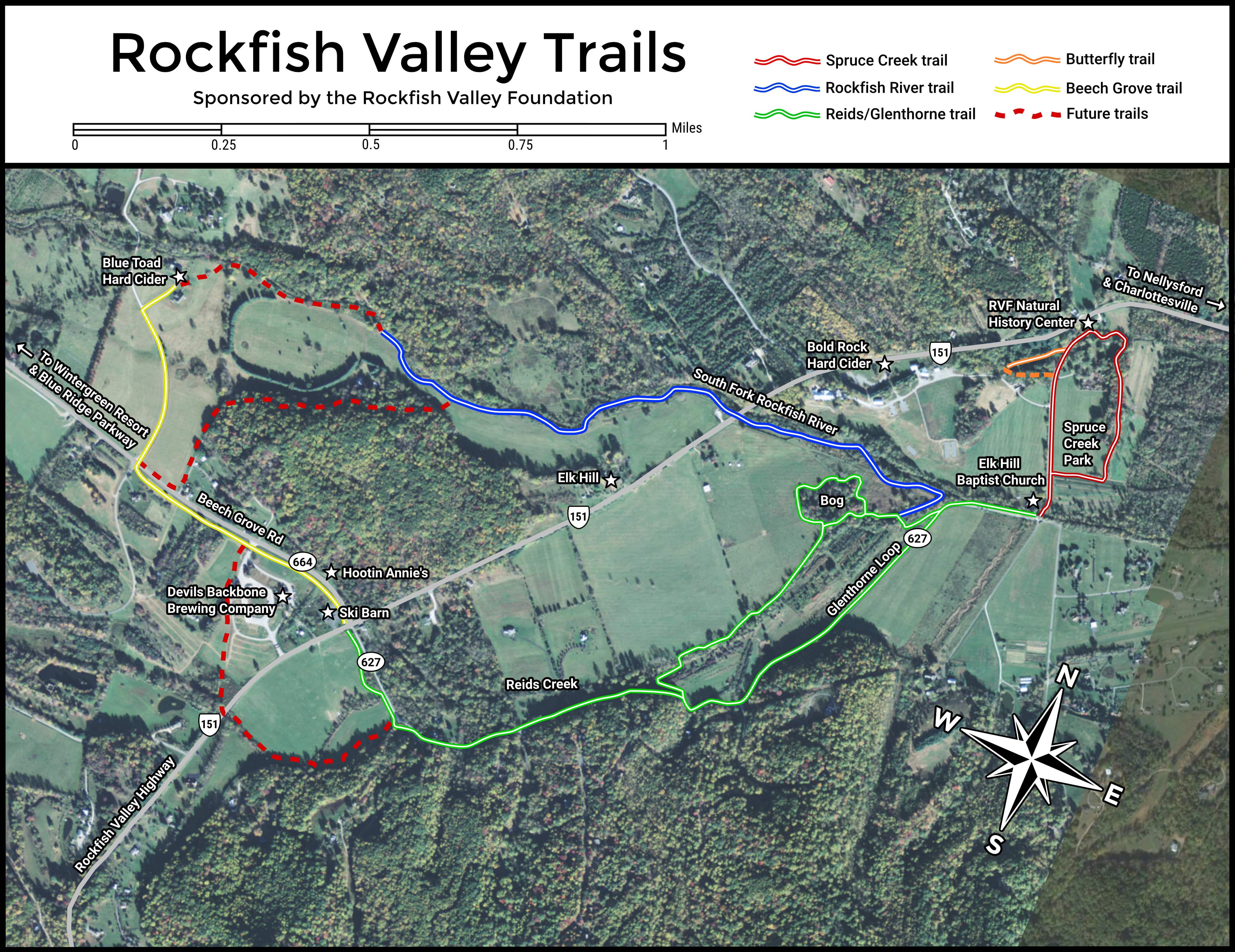 Come Walk the Loop Trail The Rockfish Valley Foundation As Big As