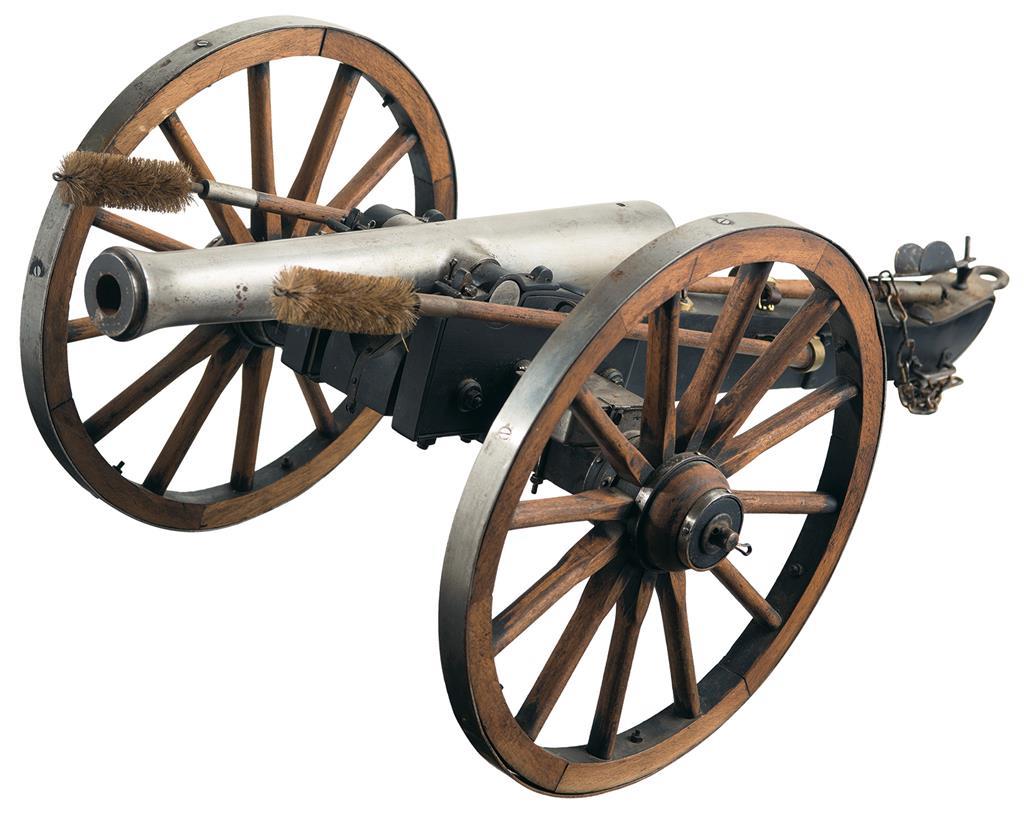 Spanish Made Miniature Black Powder Cannon wiOther Firearms Auction