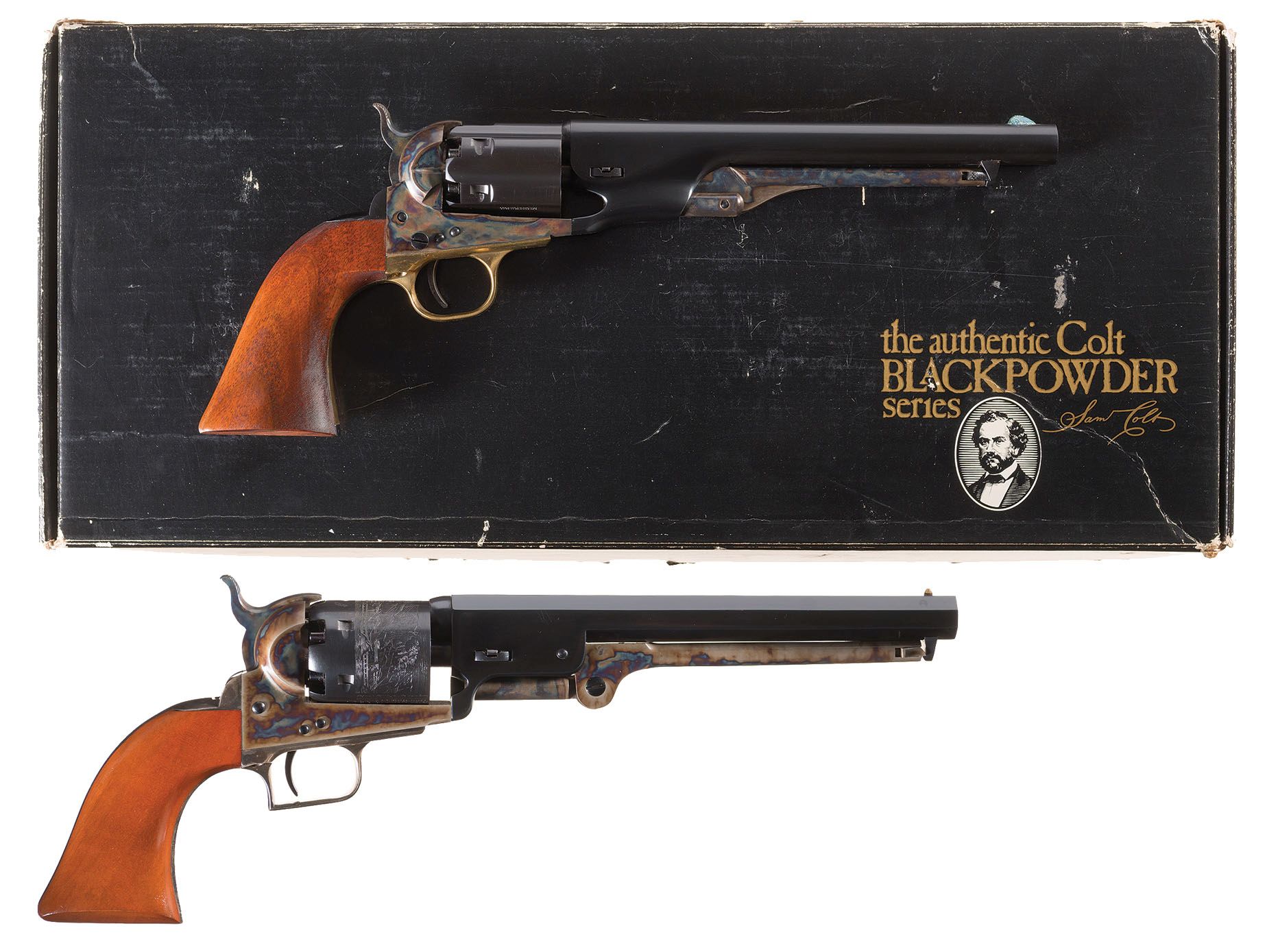Two Colt Black Powder Series Percussion Revolvers