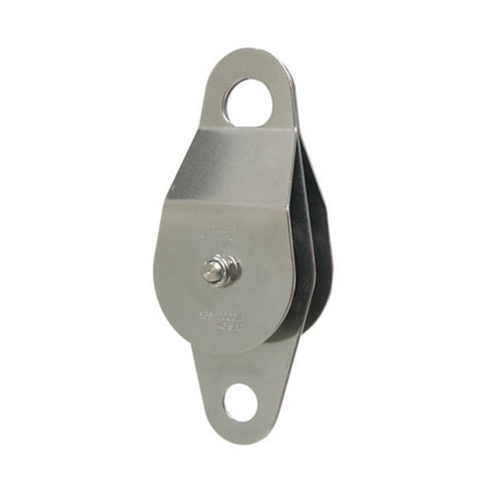 CMI 2 INCH STAINLESS STEEL DOUBLE SERVICE LINE PULLEY WITH BECKET