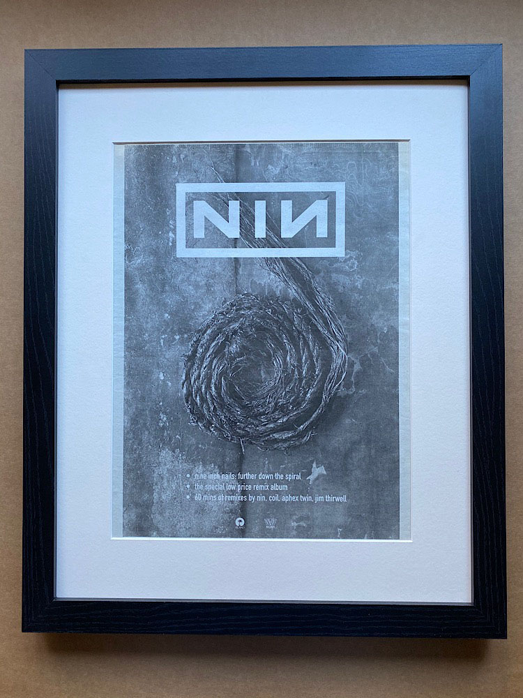 Nine Inch Nails Further down the spiral (Vinyl Records, LP, CD) on CDandLP
