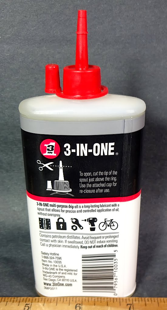 3InOne Oil The Rock Shed