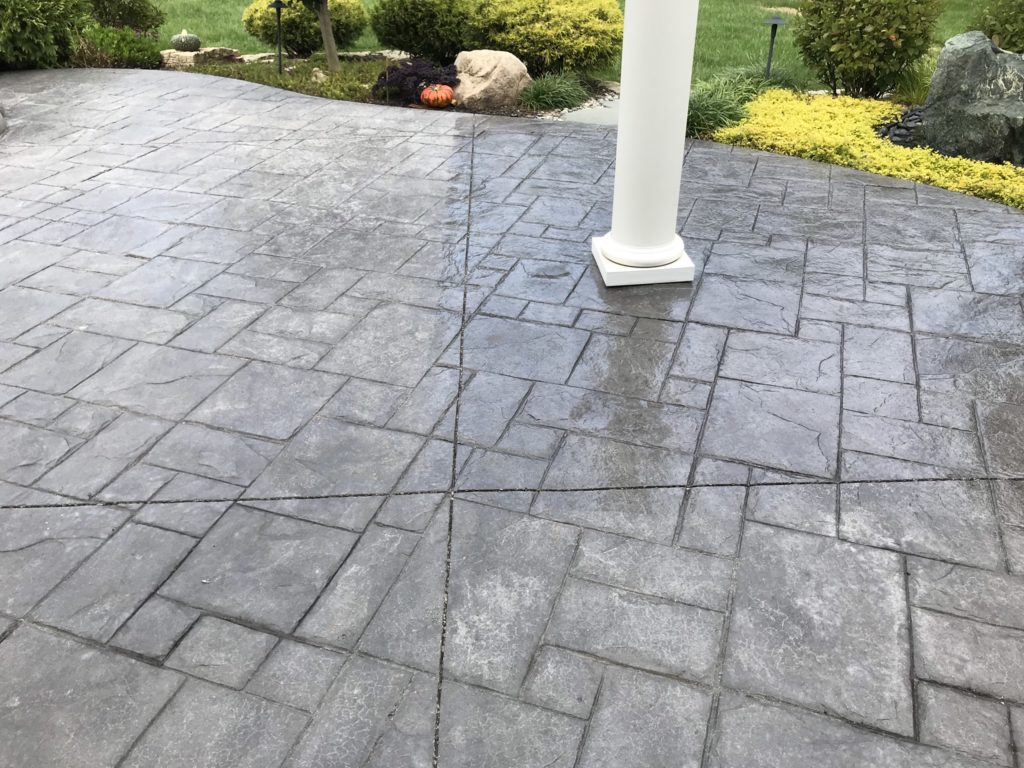 Faded Stamped or Stained Concrete? Rock Solid Seal