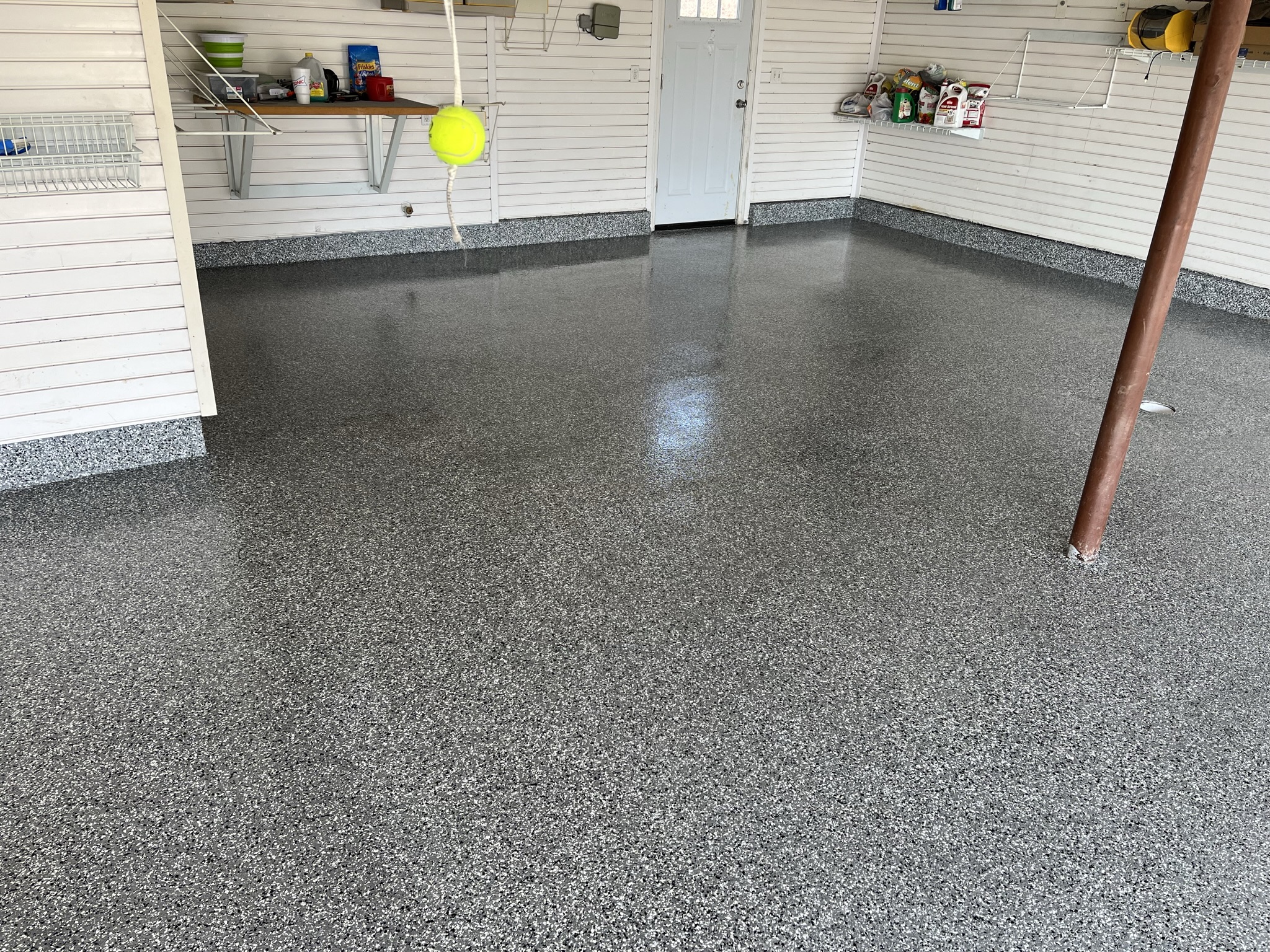 Sealing Your Garage Floors With Polymer Coating For Summer Rock Solid
