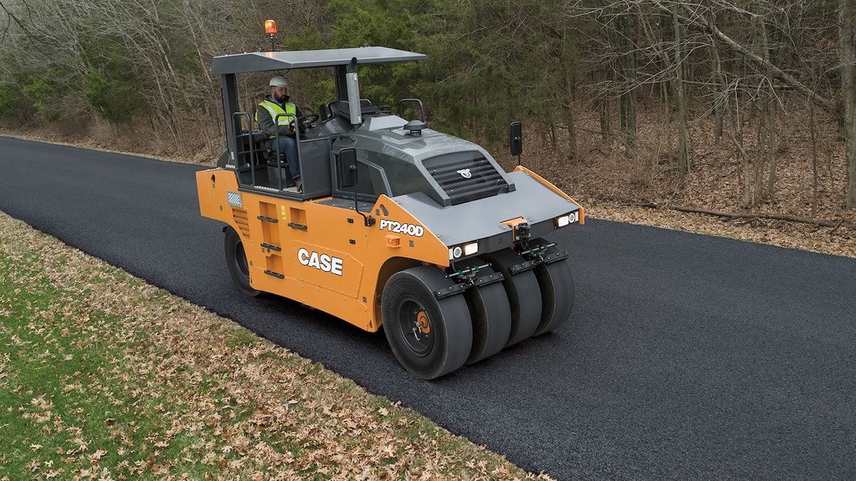 New Tier 4 Final pneumatic tire roller from CASE Rock to RoadRock to Road