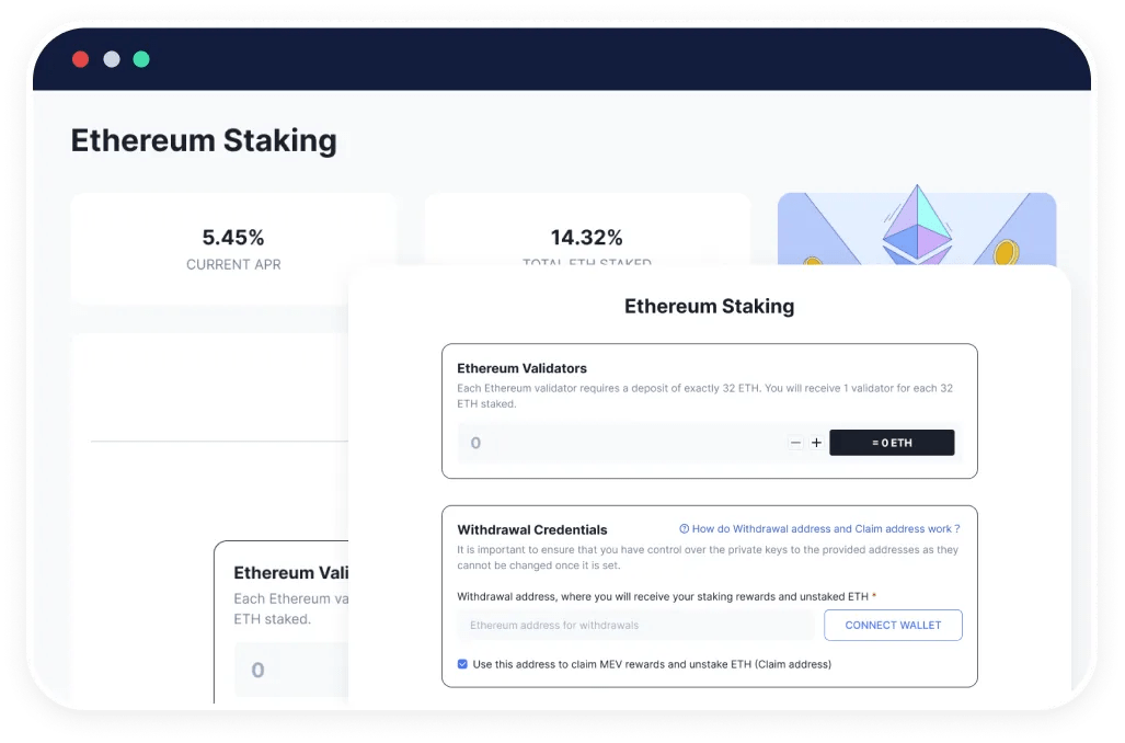 Ethereum Staking with RockX