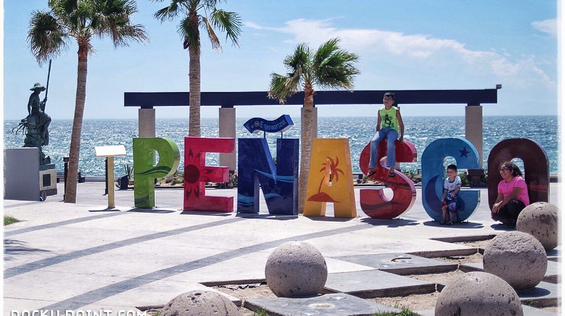 New 'PEÑASCO' letters installed. Rocky Point