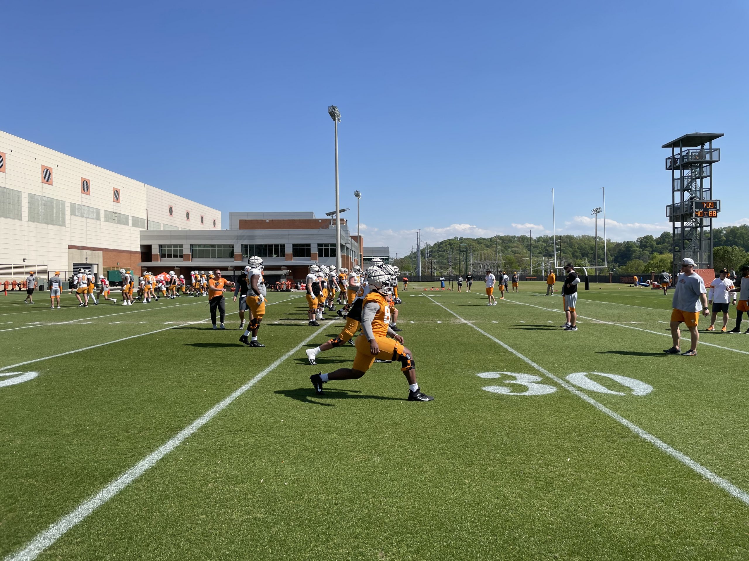 Watch Highlights And Observations From Tennessee Spring Practice