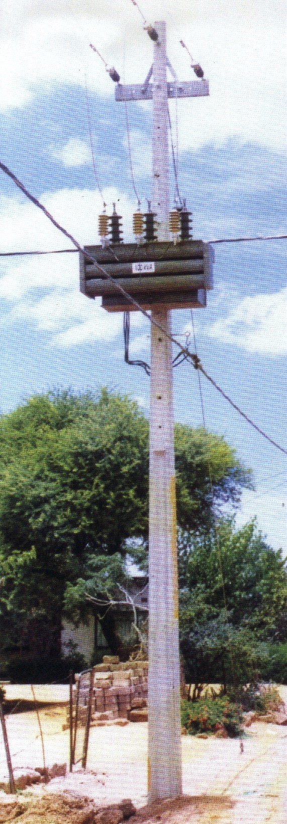 Cast poles Rocla