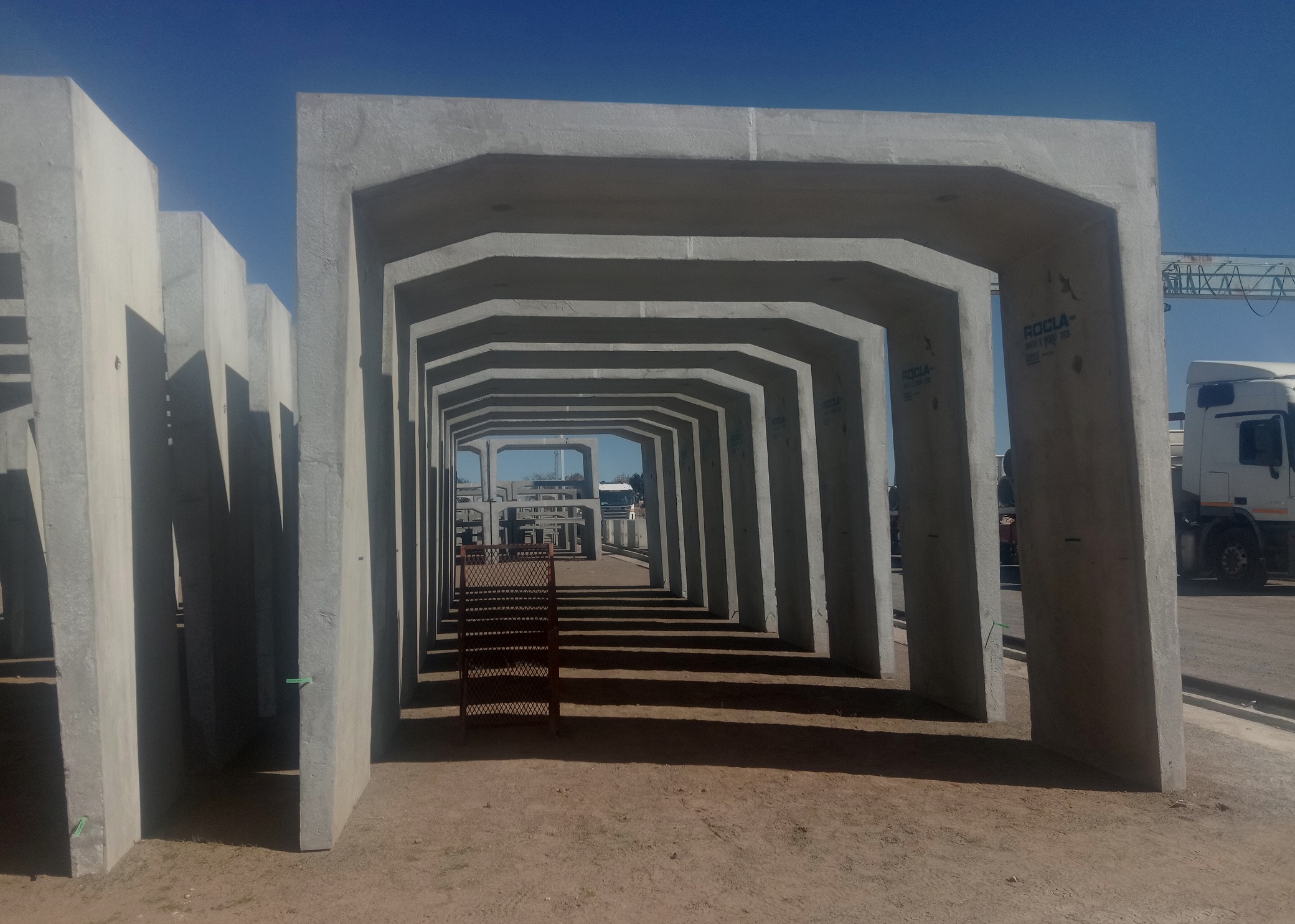 Rocla Manufacturing concrete pipes and precast concrete pipes in