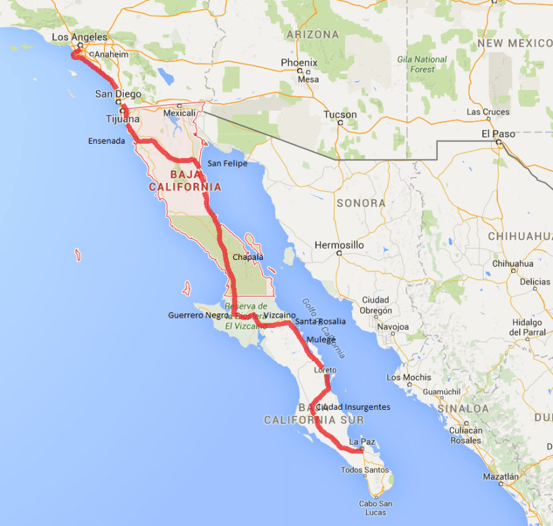 Arriba 23+ images distancia de la paz a ensenada Viaterra.mx