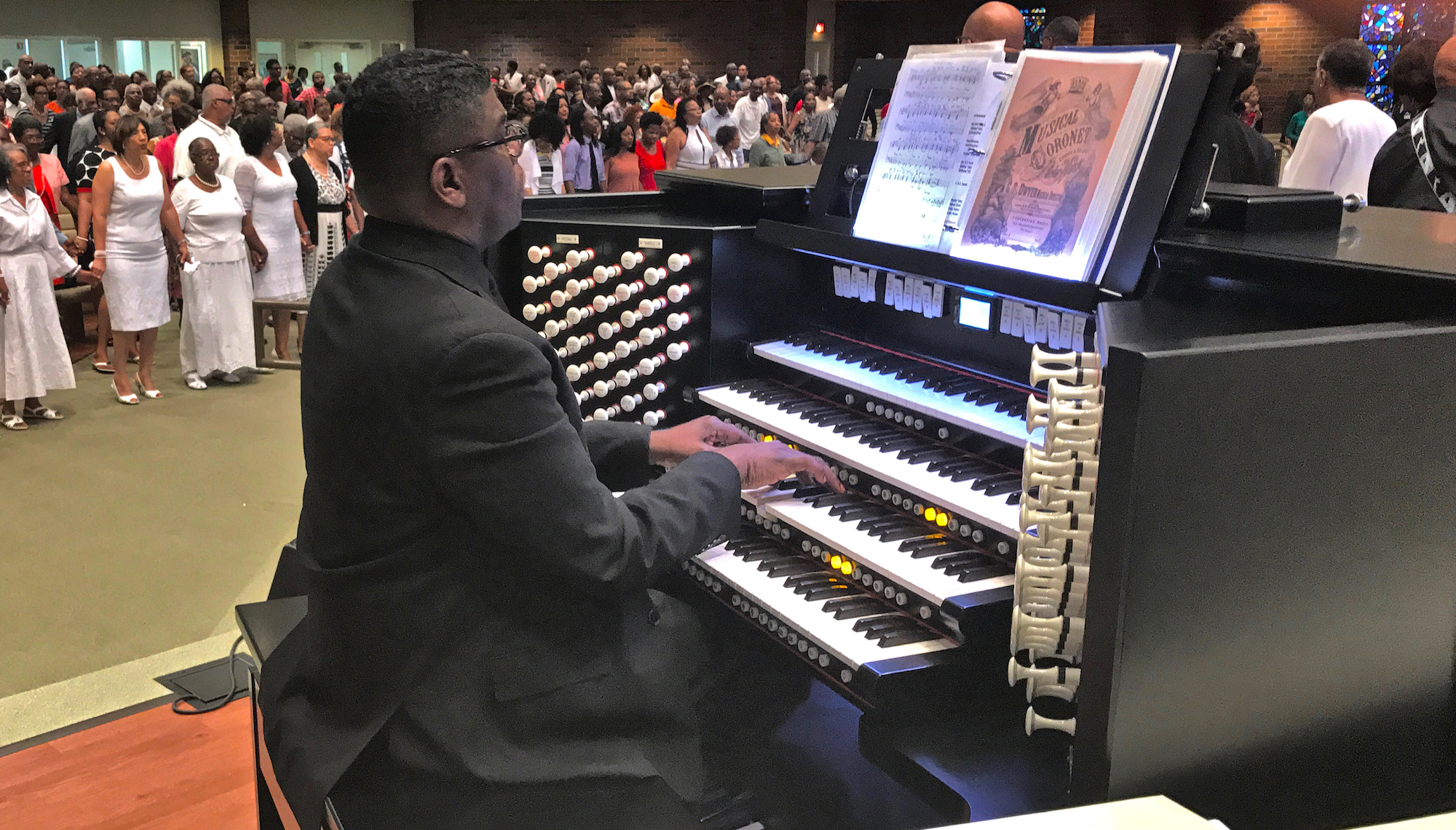 St. Paul Baptist Church Celebrates their New Custom Rodgers Infinity
