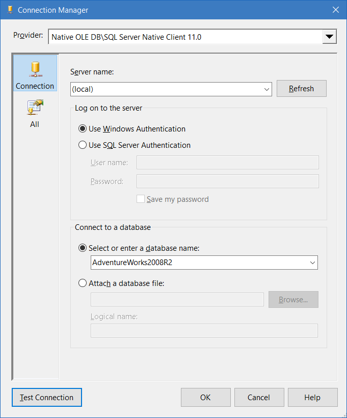 Stored Procedure Results in an SSIS Message Box Rudy Rodarte . com