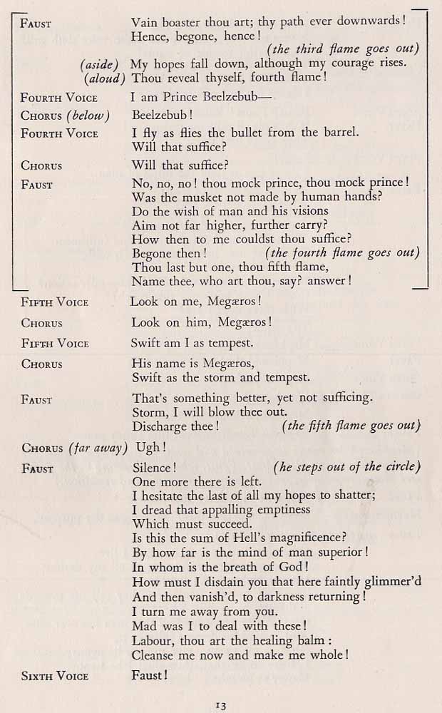 DOCTOR FAUST TRANSLATED IN ENGLISH BY EDWARD DENT SECON PROLOGUE