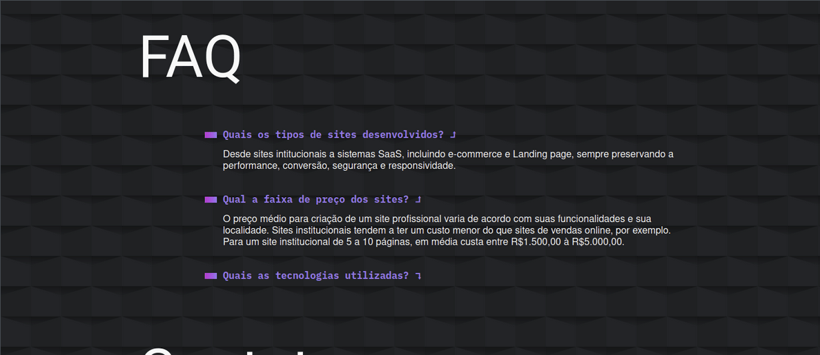 Rodrigo Brito JS0310 JavaScript Completo ES6 Accordion List