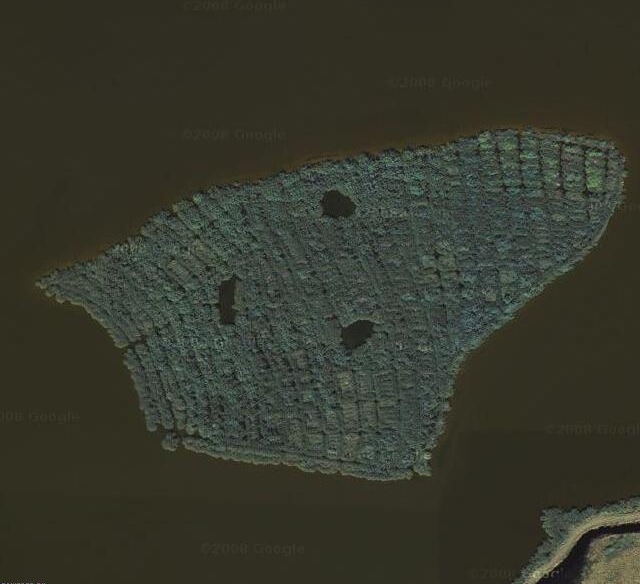 Island face (Look Like) Strange Google Earth maps ∴