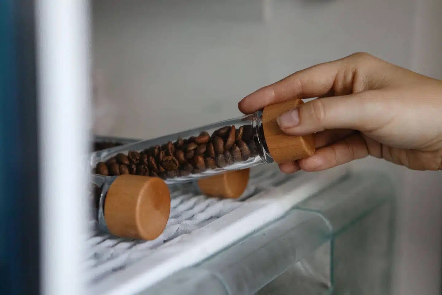 Single Glas Tube Frozen Coffee Röststätte Berlin