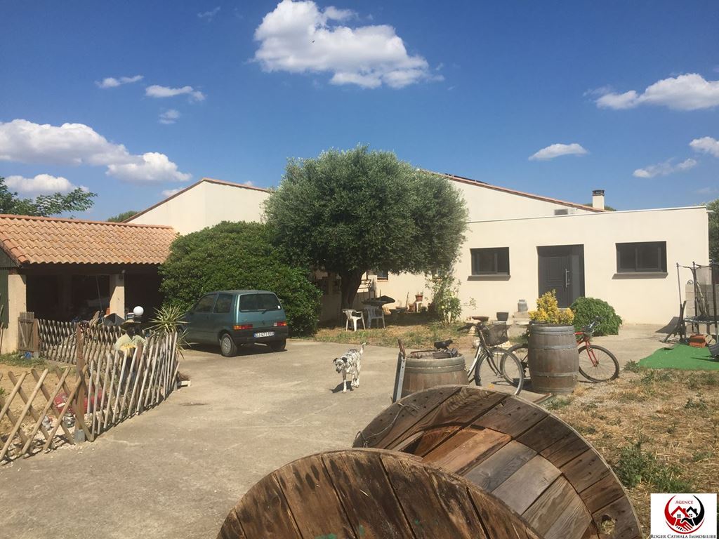 Vente Villa CUXAC D'AUDE 399500€ Roger Cathala Immobilier, agence