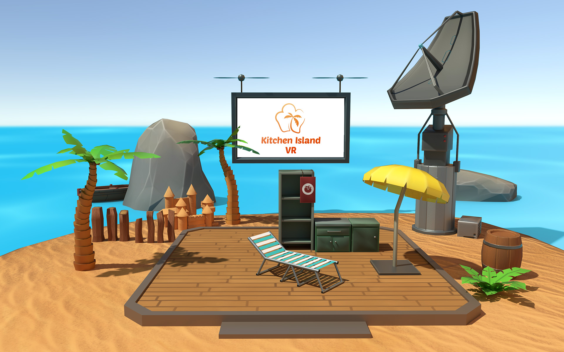 Kitchen Island VR ROGER KELLERHALS