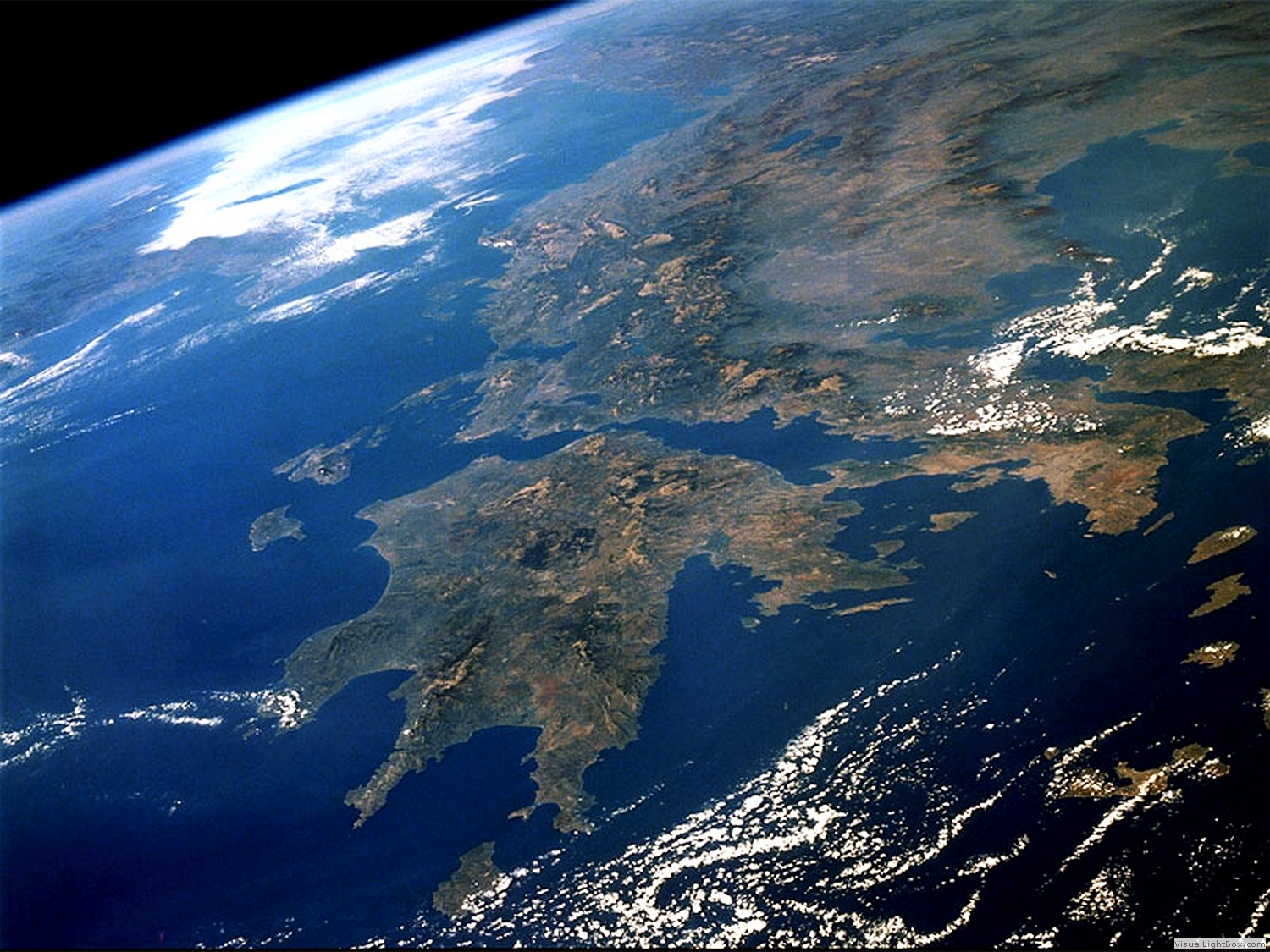 Earth from Space to Roger's Website